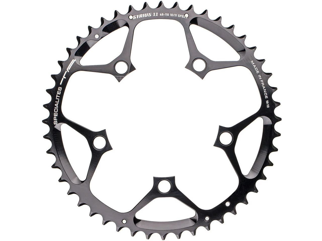 TA Kettenblatt Syrius 11, 5-Arm, Außen, 110 Mm Lochkreis 3 TA Kettenblatt Syrius 11, 5-Arm, Außen, 110 Mm Lochkreis