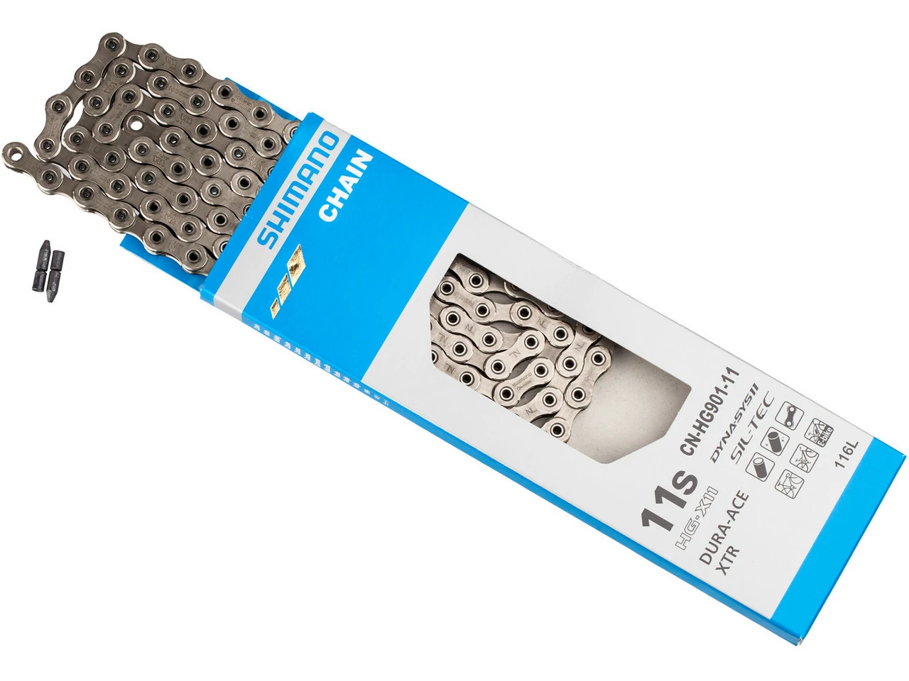 Shimano XTR / Dura-Ace / E-Bike Kette CN-HG901-11 11-fach 3 Shimano XTR / Dura-Ace / E-Bike Kette CN-HG901-11 11-fach