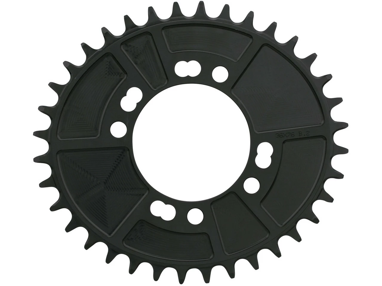 Rotor Kettenblatt QX1 MTB, 4-Arm, Q-Rings, 76 Mm Lochkreis 4 Rotor Kettenblatt QX1 MTB, 4-Arm, Q-Rings, 76 Mm Lochkreis - Image 2