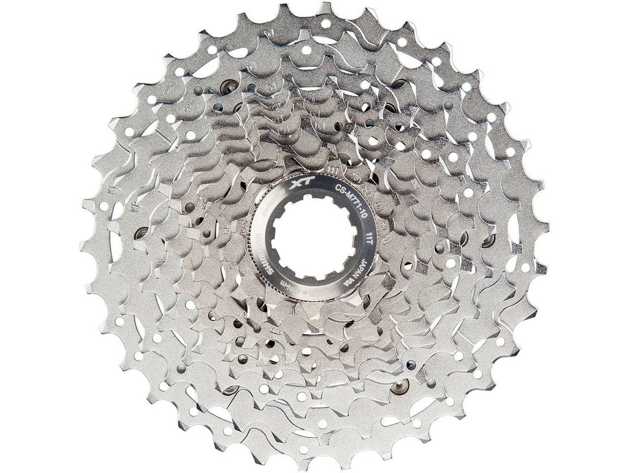 Shimano XT Kassette CS-M771-10 + Kette CN-HG95 10-fach Verschleißset 10 Shimano XT Kassette CS-M771-10 + Kette CN-HG95 10-fach Verschleißset - Image 8