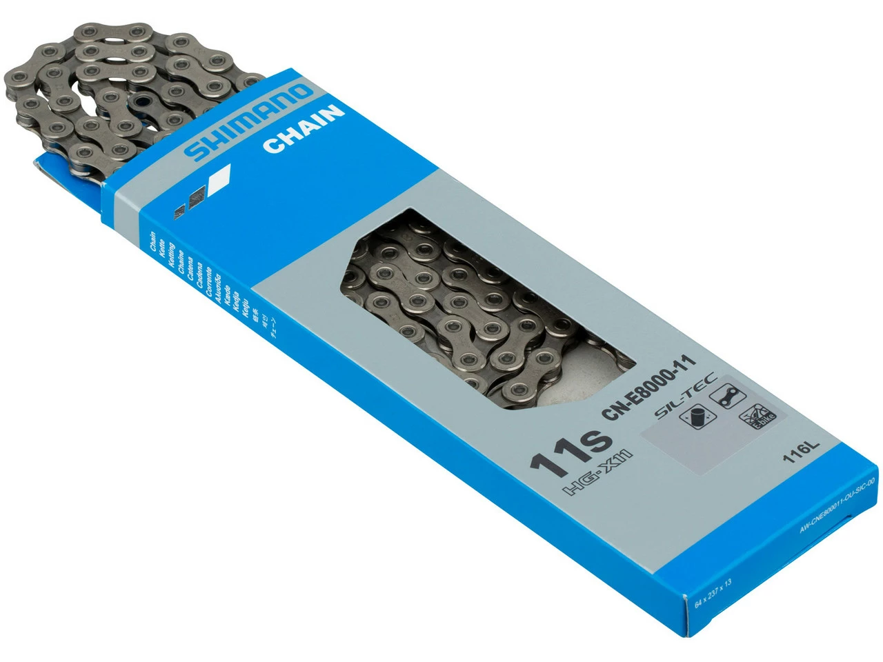 Shimano STEPS Kette CN-E8000 11-fach Für E-Bikes 3 Shimano STEPS Kette CN-E8000 11-fach Für E-Bikes