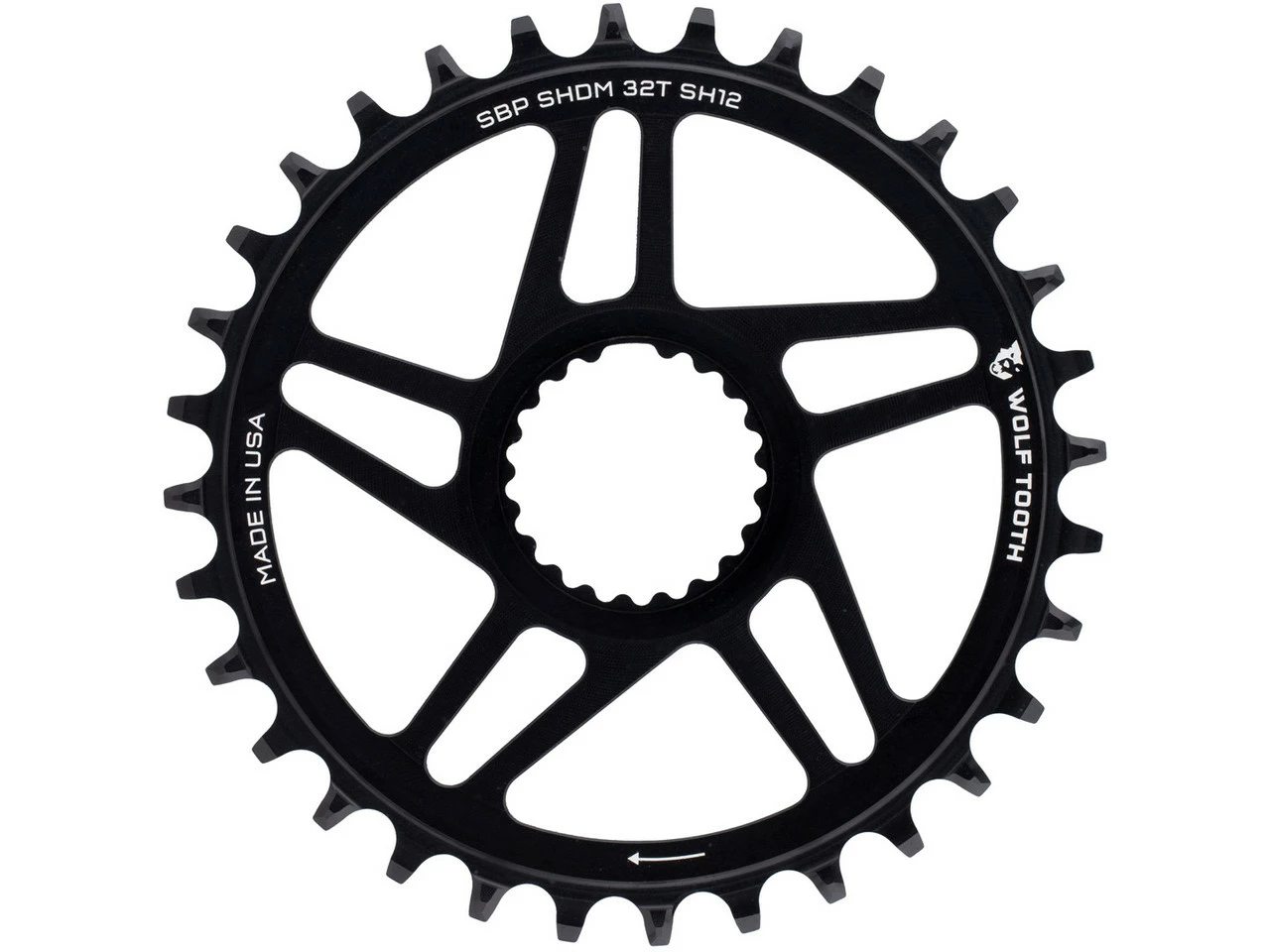 Wolf Tooth Components Direct Mount Super Boost Kettenblatt Shimano Für 12-fach Kette 3 Wolf Tooth Components Direct Mount Super Boost Kettenblatt Shimano Für 12-fach Kette