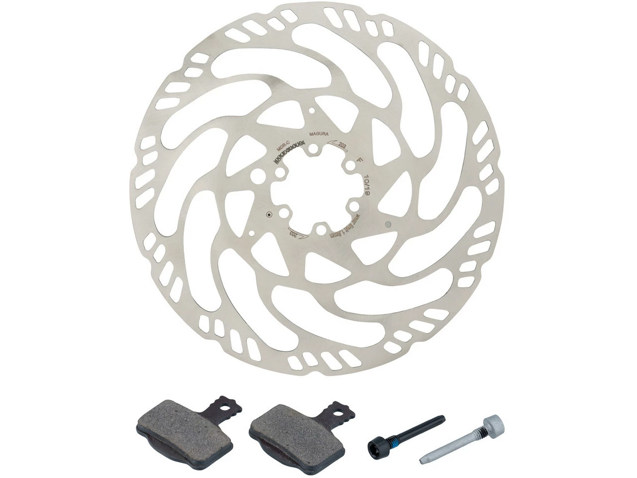 MAGURA MDR-C Bremsscheiben Und Belag Kit 6-Loch 203 Mm 6 MAGURA MDR-C Bremsscheiben Und Belag Kit 6-Loch 203 Mm - Image 4