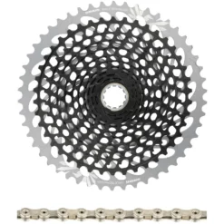 SRAM XG-1295 Kassette + PC X01 Eagle Kette 12-fach Verschleißset 11 SRAM XG-1295 Kassette + PC X01 Eagle Kette 12-fach Verschleißset -Fahrräder Verkäufe 295131
