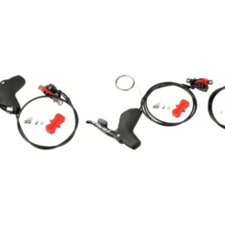 SRAM Apex 1 HRD V+h Set Scheibenbremse Hydr.m.DoubleTap® Schalt-/Bremsgriff -Fahrräder Verkäufe 310136