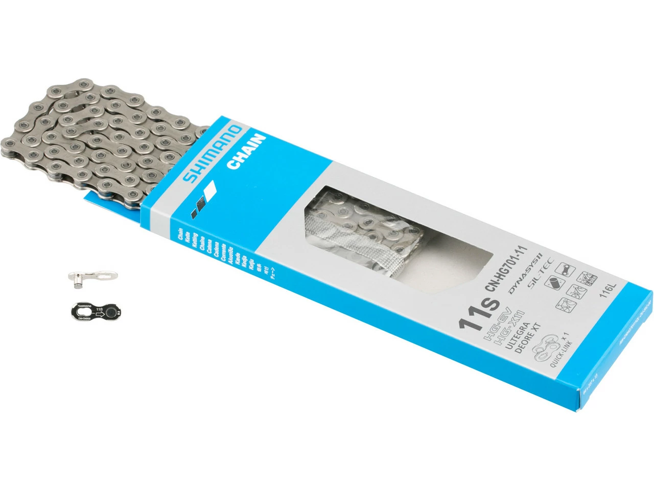 Shimano Ultegra Kassette CS-R8000 + Kette CN-HG701 11-fach Verschleißset 7 Shimano Ultegra Kassette CS-R8000 + Kette CN-HG701 11-fach Verschleißset - Image 5