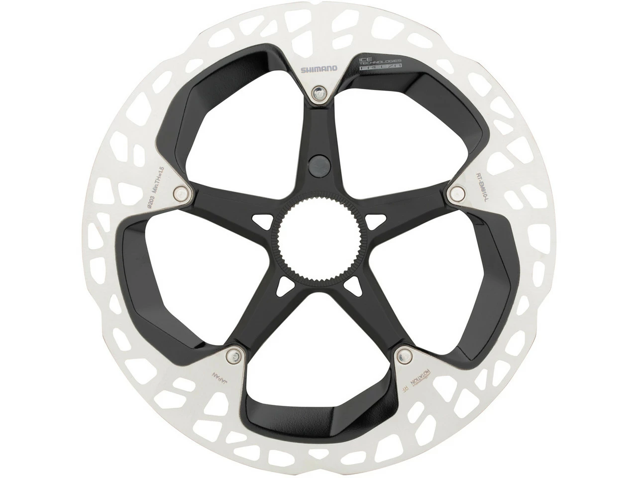 Shimano Bremsscheibe RT-EM910 Center Lock Für STEPS Mit Außenverzahnung 3 Shimano Bremsscheibe RT-EM910 Center Lock Für STEPS Mit Außenverzahnung