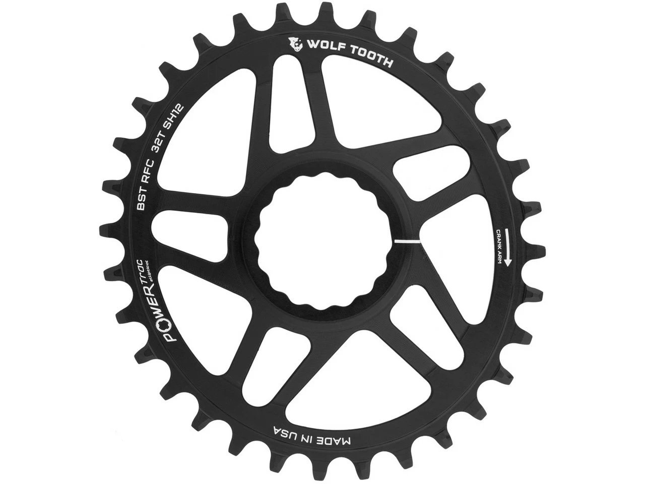 Wolf Tooth Components Elliptical Direct Mount Boost Kettenblatt Race Face Für HG+ 12-fach 3 Wolf Tooth Components Elliptical Direct Mount Boost Kettenblatt Race Face Für HG+ 12-fach