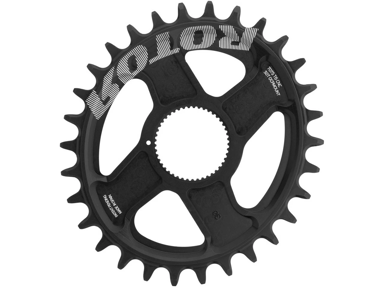 Rotor Kettenblatt Direct Mount R-Hawk / R-Raptor / KAPIC / INPower, Q-Rings 4 Rotor Kettenblatt Direct Mount R-Hawk / R-Raptor / KAPIC / INPower, Q-Rings - Image 2