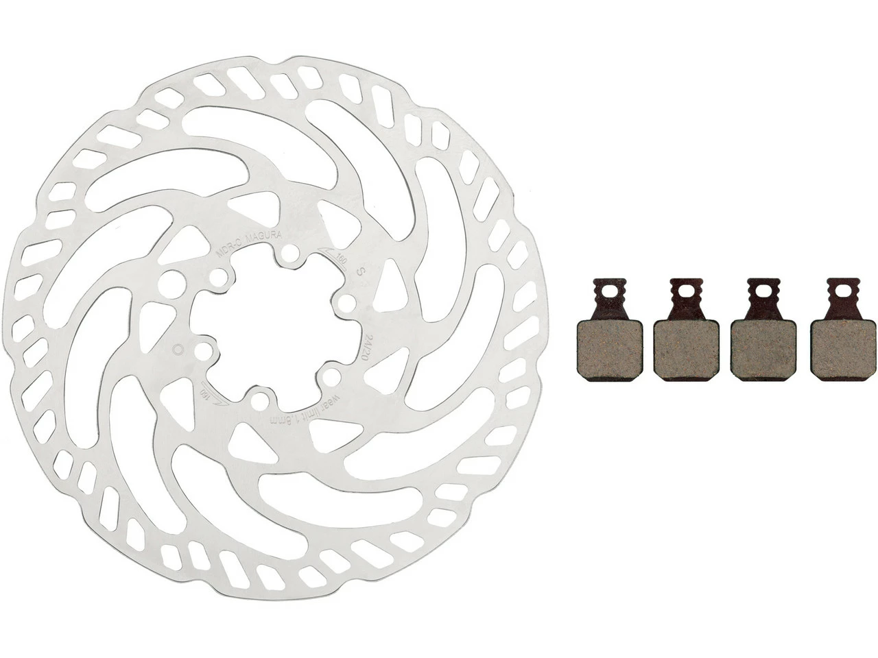 MAGURA MDR-C Bremsscheiben Und Belag Kit 6-Loch 160 Mm 7 MAGURA MDR-C Bremsscheiben Und Belag Kit 6-Loch 160 Mm - Image 5