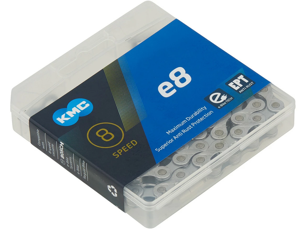 KMC E8 EPT E-Bike Kette 6-/7-/8-fach 3 KMC E8 EPT E-Bike Kette 6-/7-/8-fach