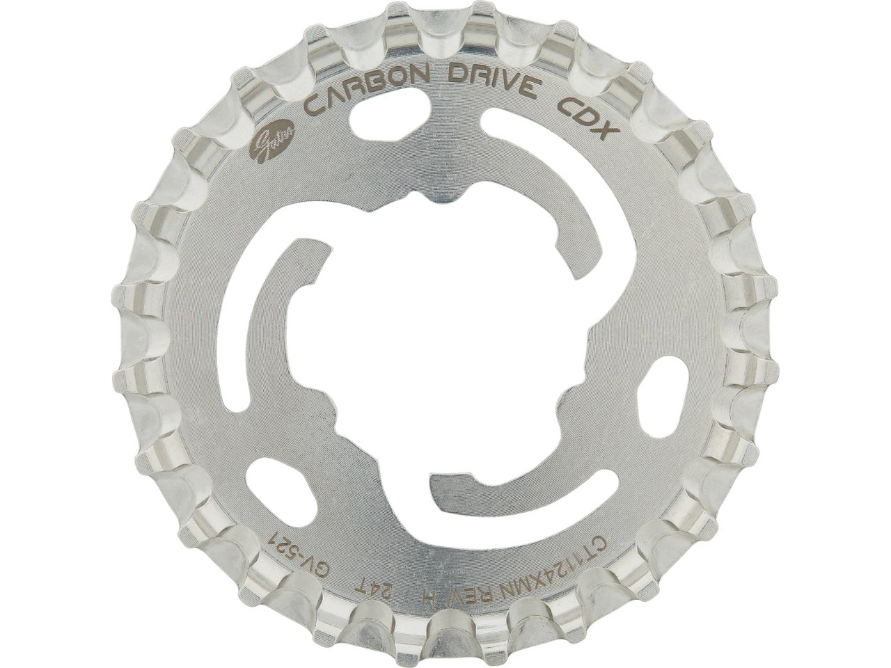 Gates CDX Hintere Riemenscheibe 3-Nocken SureFit Shimano / SRAM 4 Gates CDX Hintere Riemenscheibe 3-Nocken SureFit Shimano / SRAM - Image 2