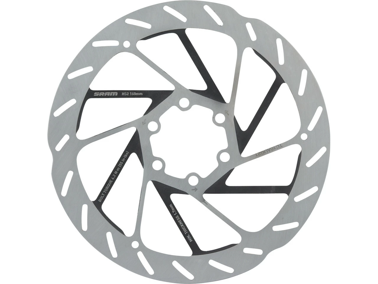 SRAM HS2 6-Loch Bremsscheibe 3 SRAM HS2 6-Loch Bremsscheibe