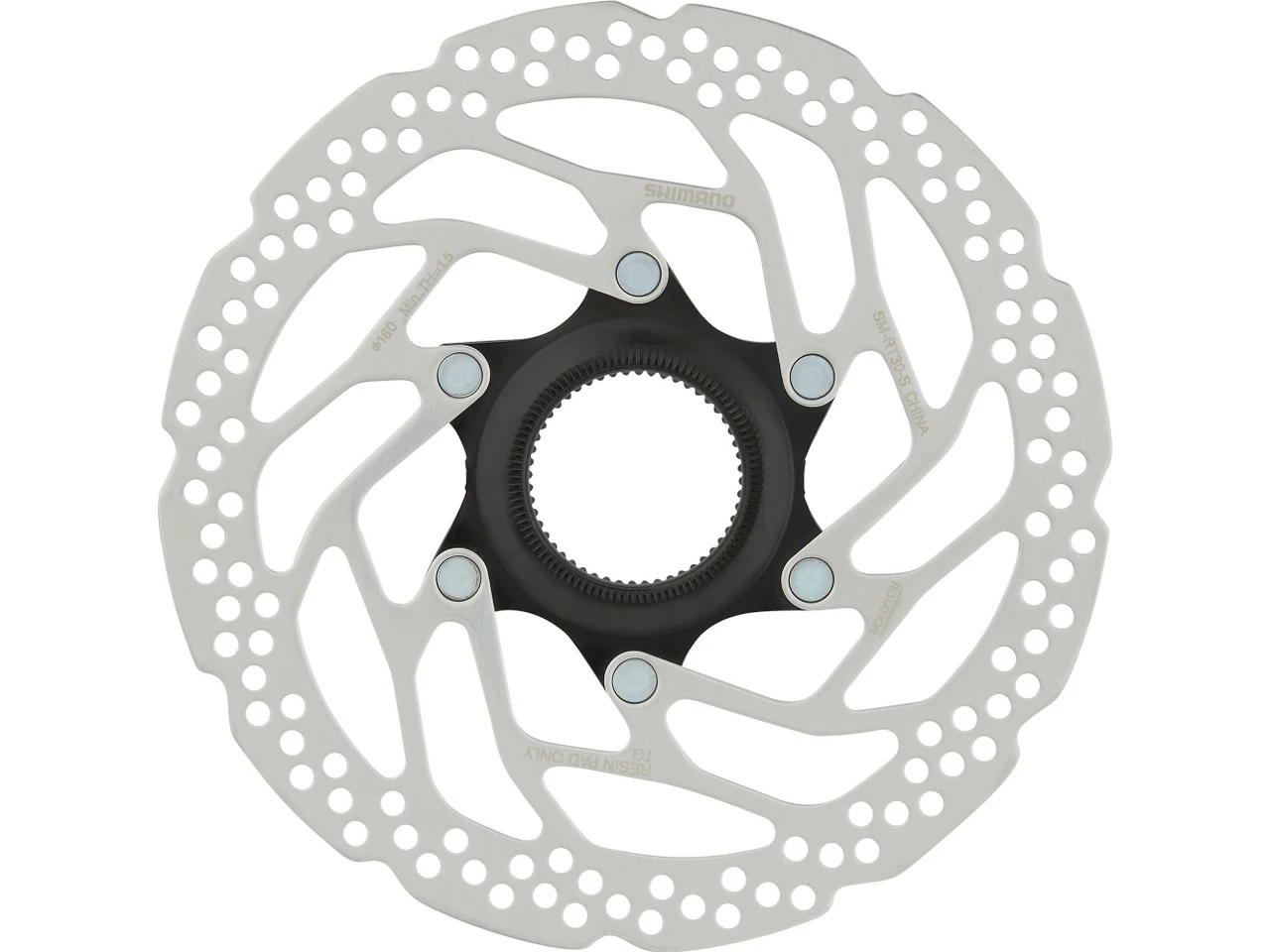 Shimano Bremsscheibe SM-RT30 Center Lock Innenverzahnung + Magnet 5 Shimano Bremsscheibe SM-RT30 Center Lock Innenverzahnung + Magnet - Image 3