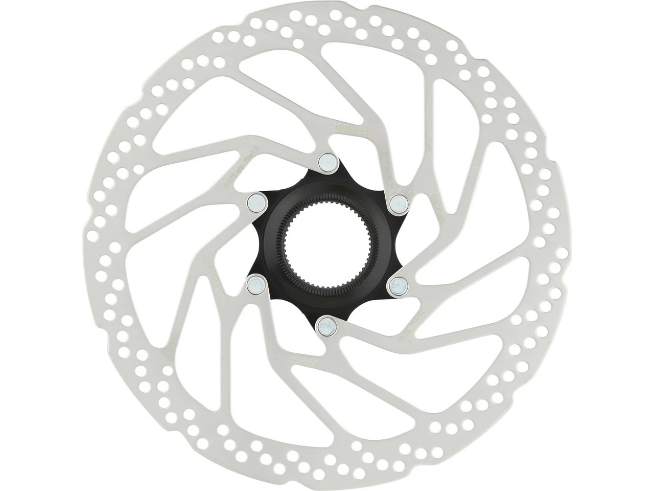 Shimano Bremsscheibe SM-RT30 Center Lock Innenverzahnung + Magnet 7 Shimano Bremsscheibe SM-RT30 Center Lock Innenverzahnung + Magnet - Image 5