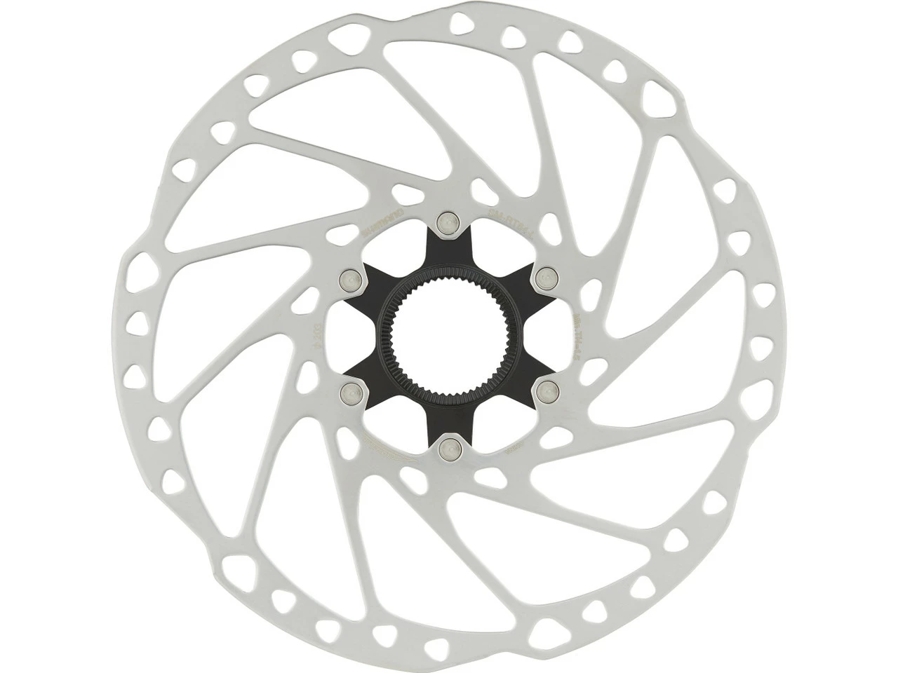 Shimano Bremsscheibe SM-RT64 Center Lock Für Deore Innenverzahnung + Magnet 7 Shimano Bremsscheibe SM-RT64 Center Lock Für Deore Innenverzahnung + Magnet - Image 5