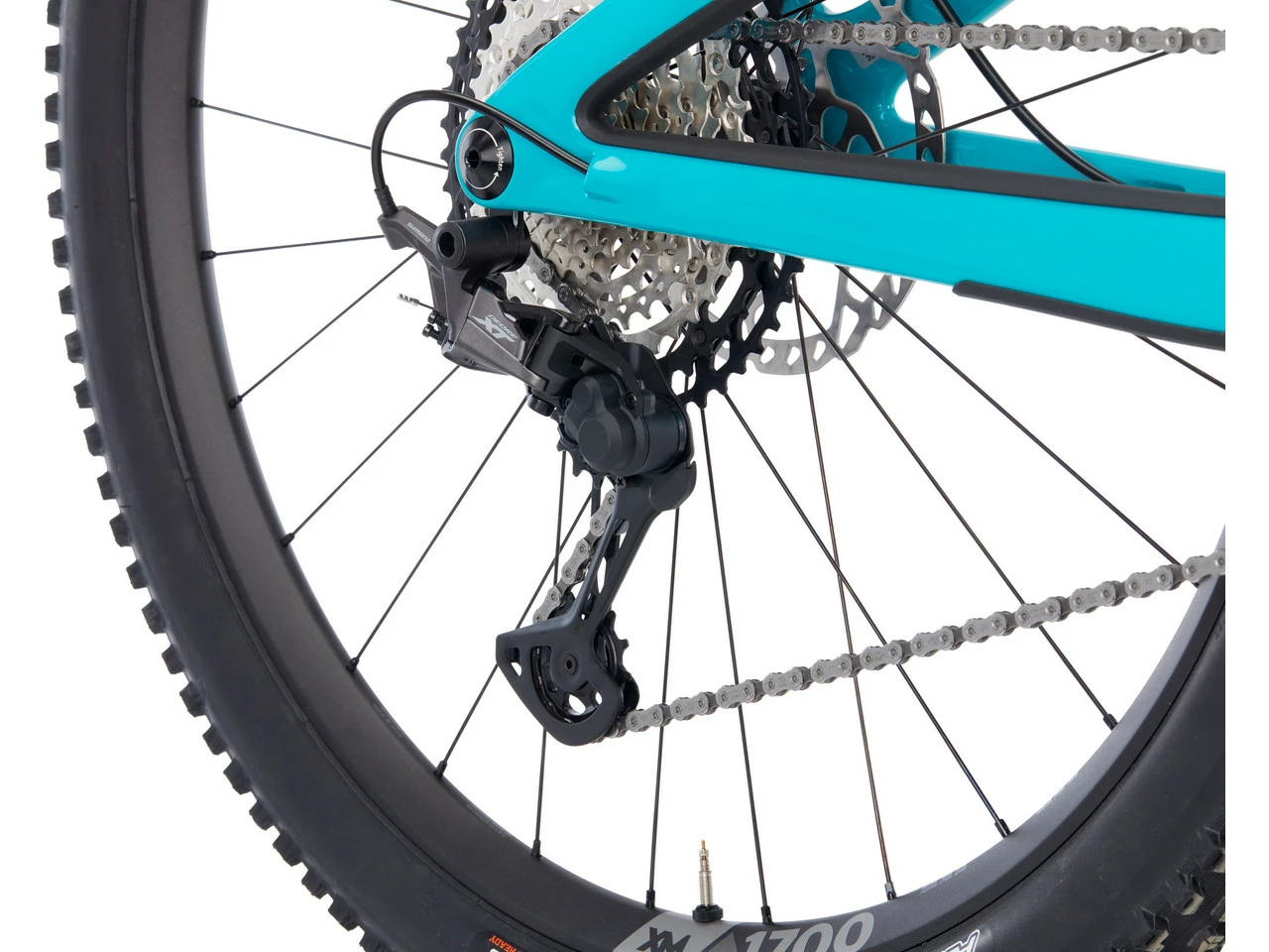 Yeti Cycles SB130 T1 TURQ Carbon 29" Mountainbike 9 Yeti Cycles SB130 T1 TURQ Carbon 29" Mountainbike - Image 7