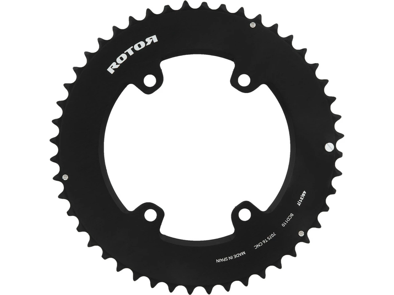Rotor Shimano GRX Kettenblatt, 4-Arm, NoQ, 110/80 Mm Lochkreis 5 Rotor Shimano GRX Kettenblatt, 4-Arm, NoQ, 110/80 Mm Lochkreis - Image 3