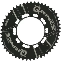 Rotor Kettenblatt Road Aero, 5-Arm, Q-Rings, 110 Mm Lochkreis