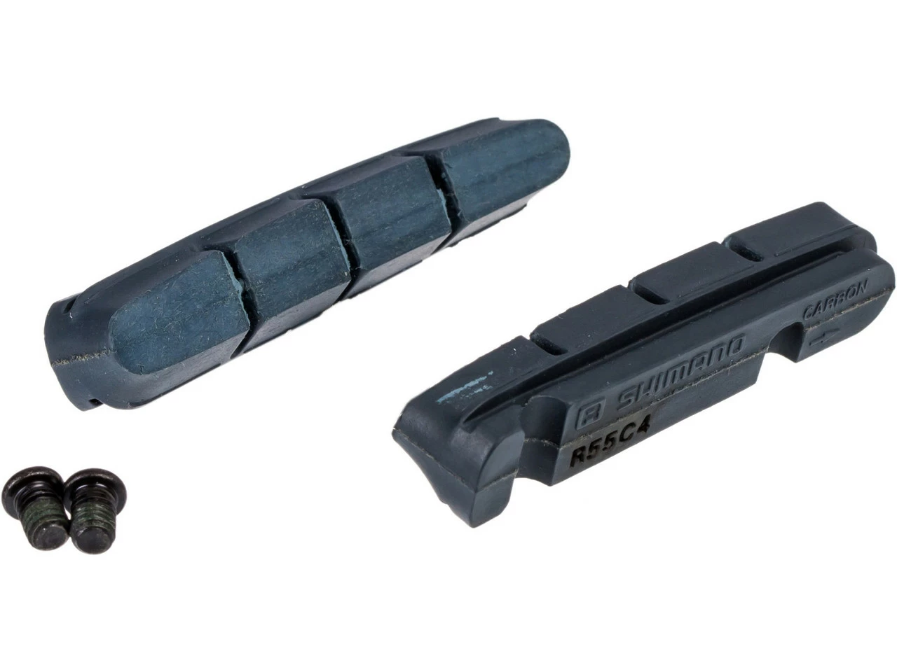 Shimano Bremsgummis R55C4 Dura-Ace, Ultegra, 105 Für Carbonfelgen - 2 Paar 4 Shimano Bremsgummis R55C4 Dura-Ace, Ultegra, 105 Für Carbonfelgen - 2 Paar - Image 2
