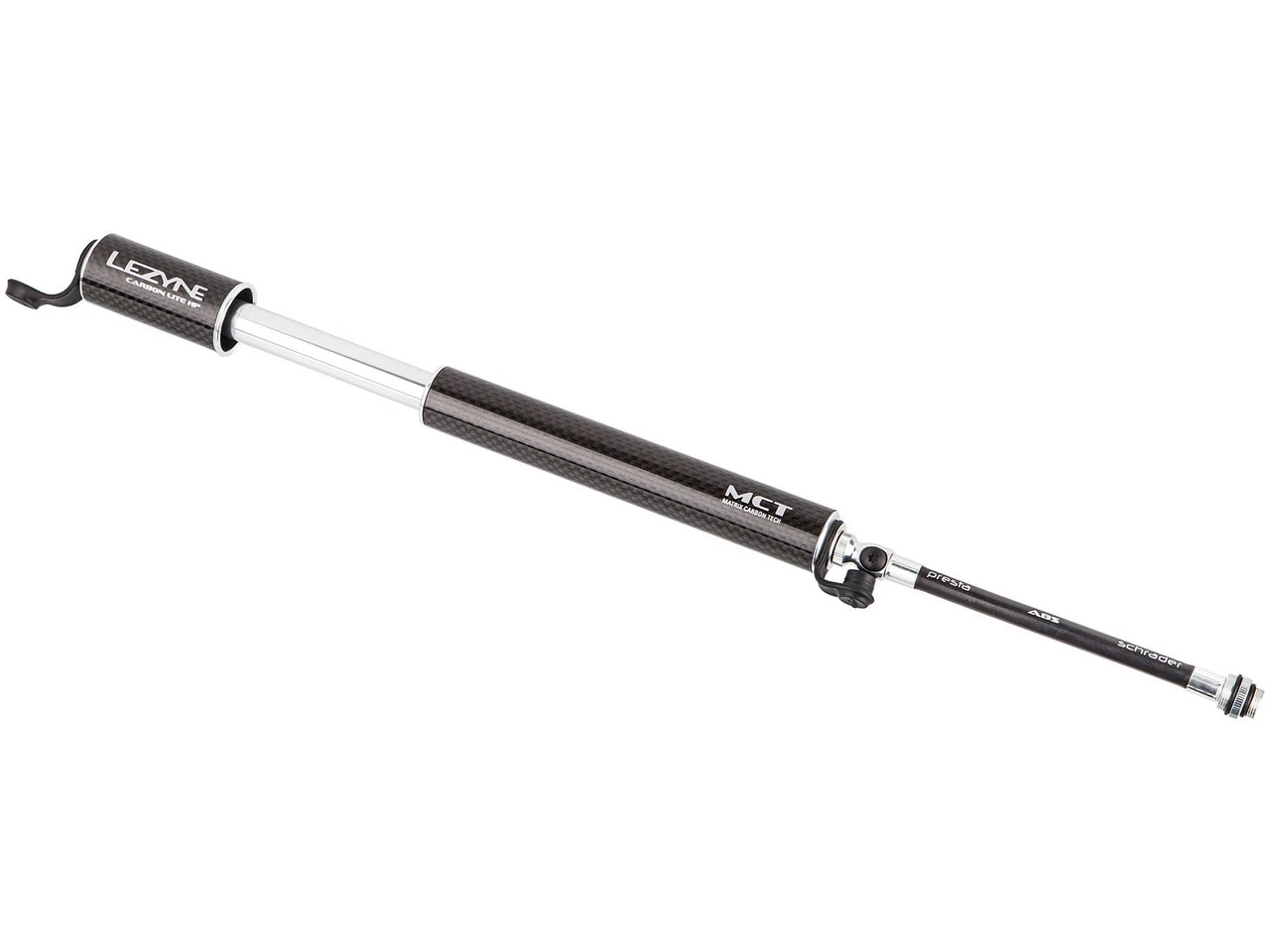 Lezyne Carbon Drive Lite HP Minipumpe 4 Lezyne Carbon Drive Lite HP Minipumpe - Image 2