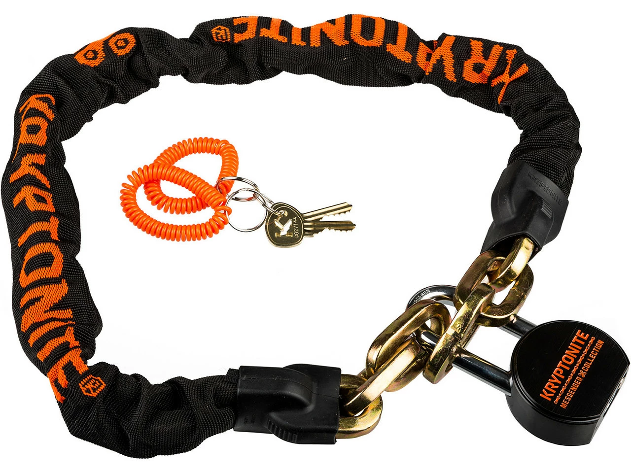 Kryptonite Messenger Chain & Moly Kettenschloss 3 Kryptonite Messenger Chain & Moly Kettenschloss