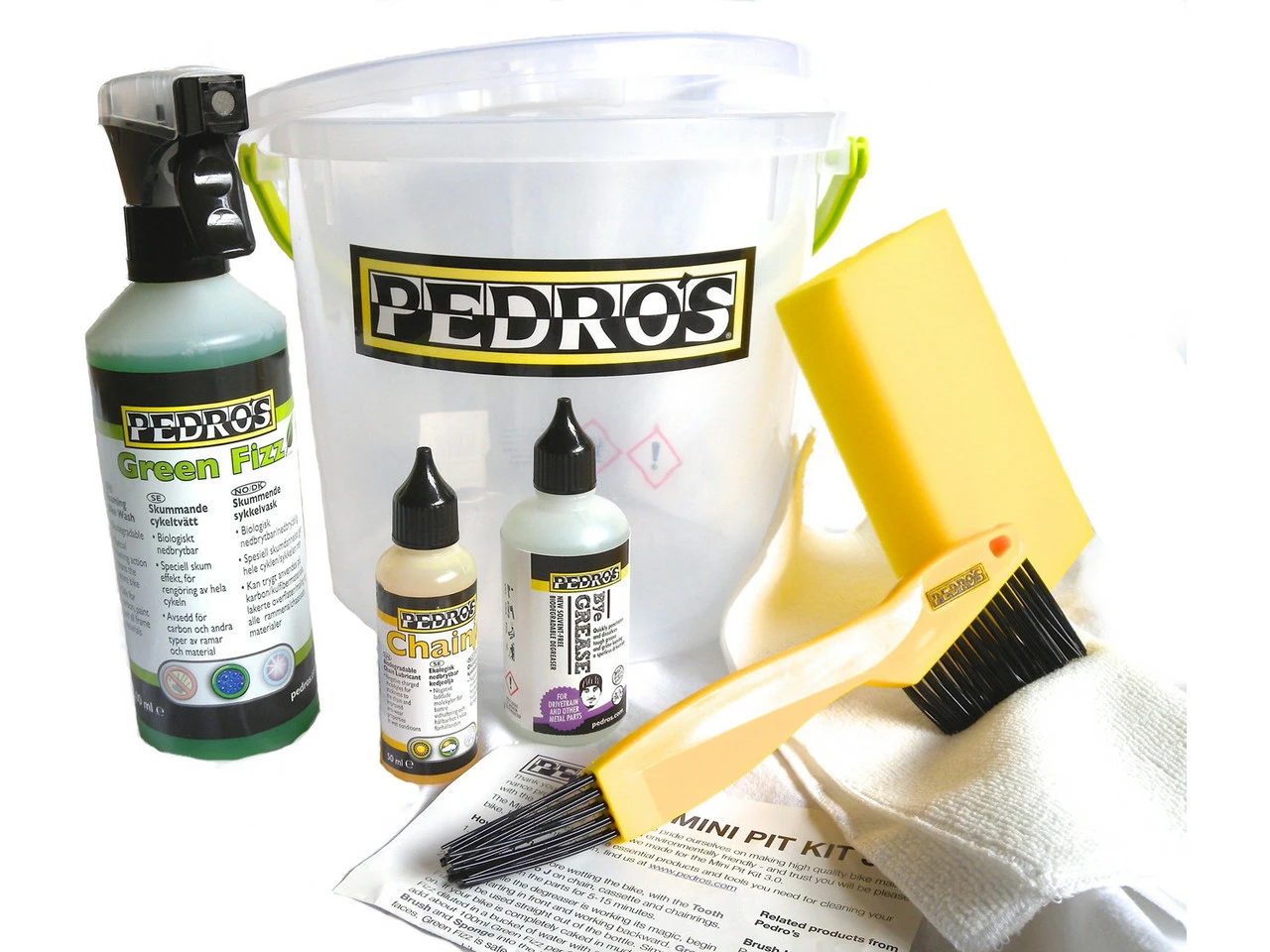 PEDROS Mini Pit Kit 3.0 Reinigungsset 3 PEDROS Mini Pit Kit 3.0 Reinigungsset