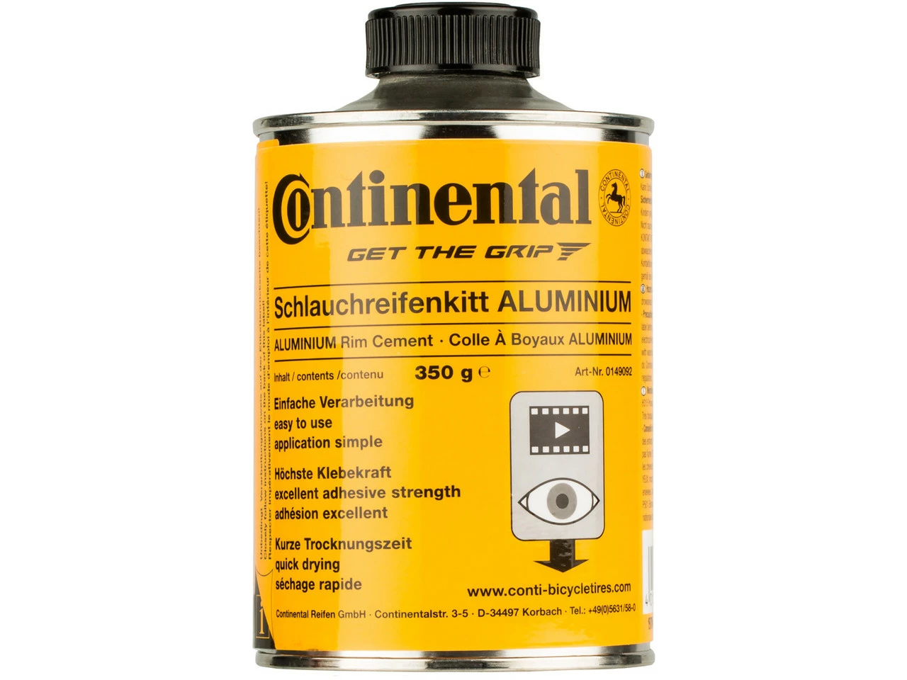 Continental Schlauchreifenkitt Dose 3 Continental Schlauchreifenkitt Dose