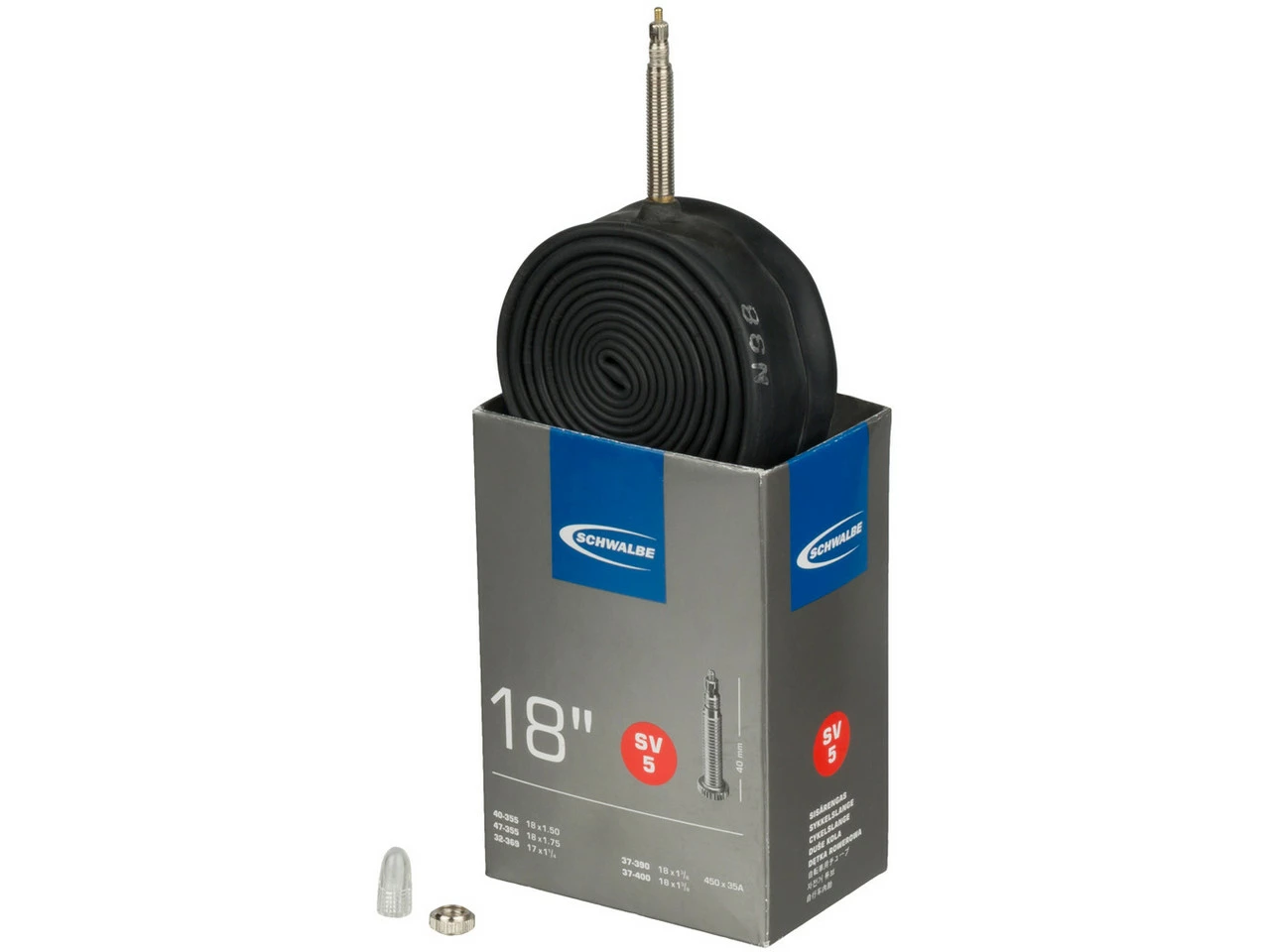 Schwalbe Schlauch 5 Für 18" 3 Schwalbe Schlauch 5 Für 18"