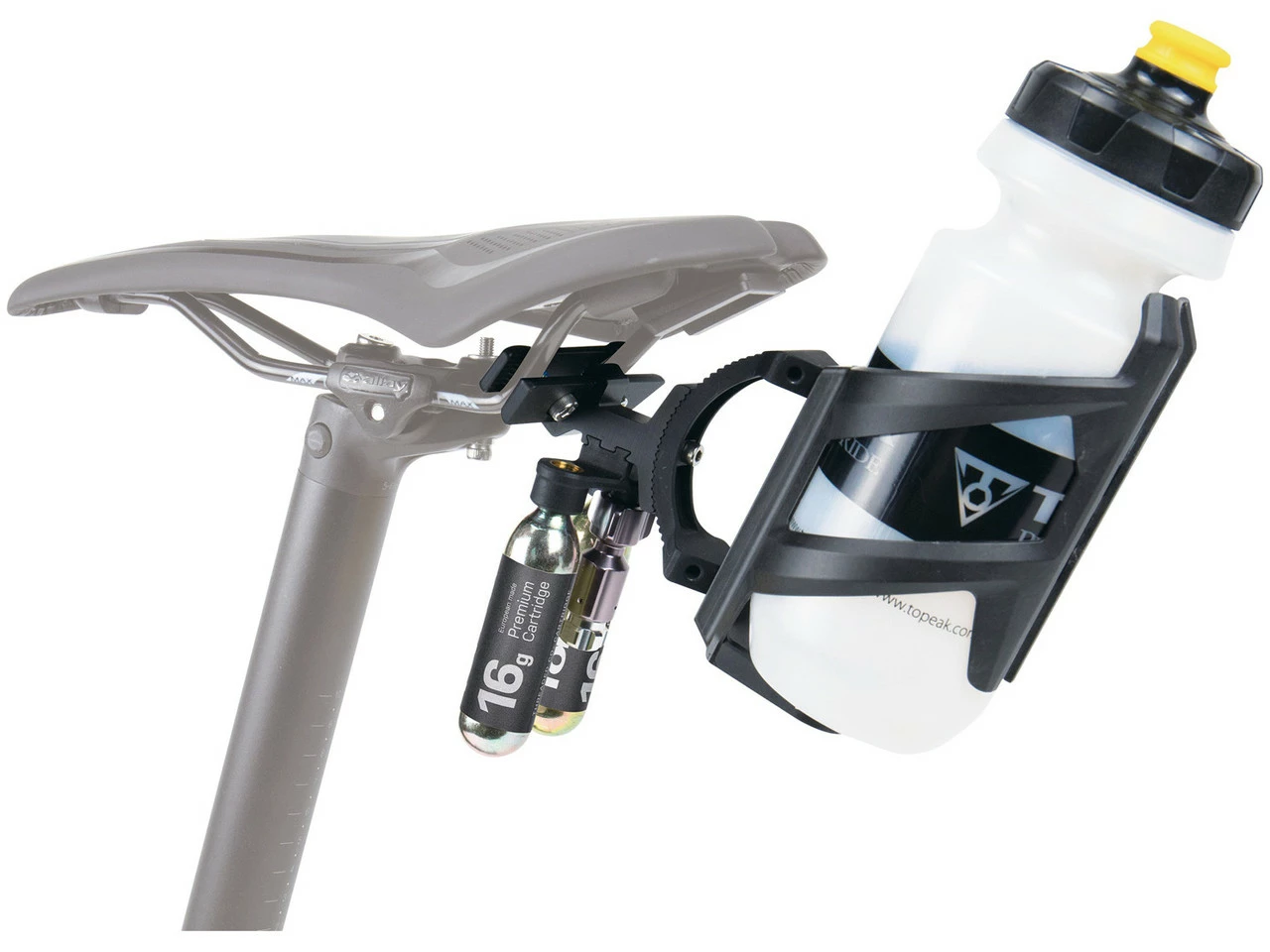 Topeak Tri-Cage Carbon Flaschenhalter 4 Topeak Tri-Cage Carbon Flaschenhalter - Image 2