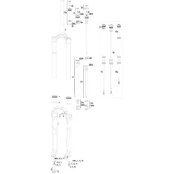 ROCKSHOX Ersatzteile Pike (A1-A2 / 2014-2017) 29" 7 ROCKSHOX Ersatzteile Pike (A1-A2 / 2014-2017) 29" -Fahrräder Verkäufe 210628