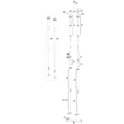 ROCKSHOX Ersatzteile Pike (A1-A2 / 2014-2017) 27,5" -Fahrräder Verkäufe 210787