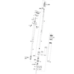 ROCKSHOX Ersatzteile Reverb Stealth Sattelstütze (A2 / 2013-2016)