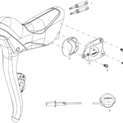 SRAM Ersatzteile Red ETap® Schaltbremshebel