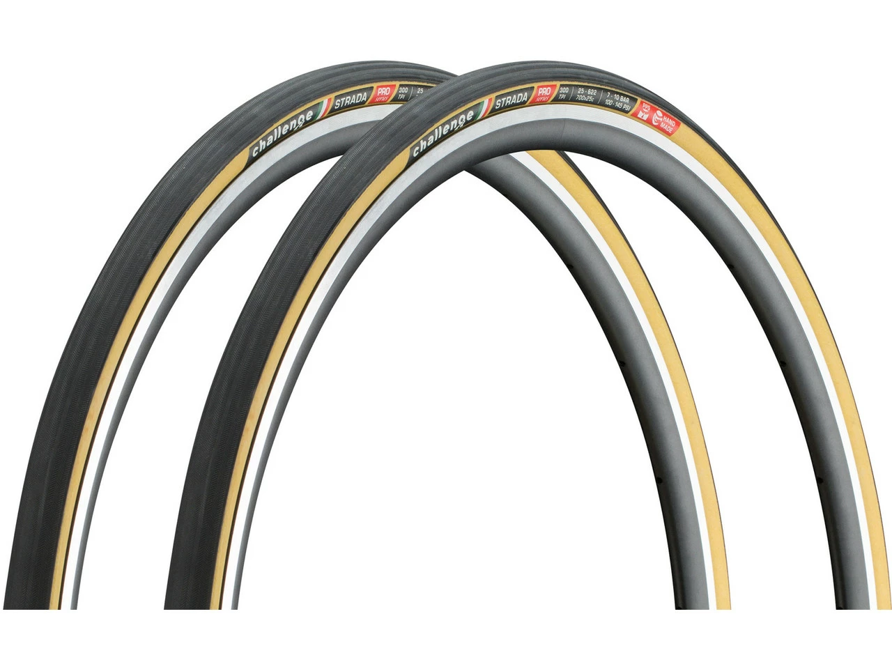 Challenge Strada Pro 28" Faltreifen 2er-Set 3 Challenge Strada Pro 28" Faltreifen 2er-Set