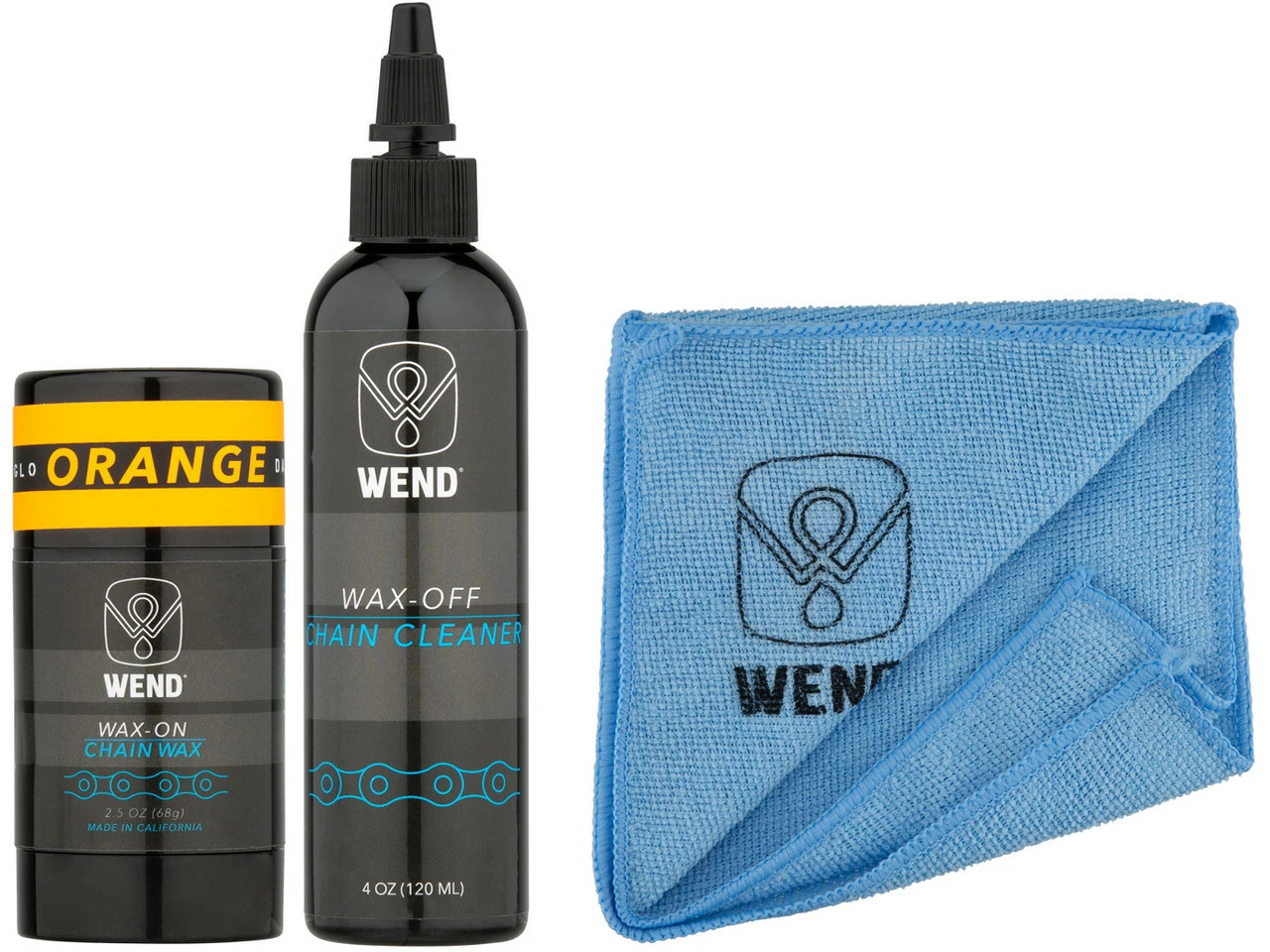 WEND Wax Chain Kit Spectrum Colors Kettenpflegeset 3 WEND Wax Chain Kit Spectrum Colors Kettenpflegeset