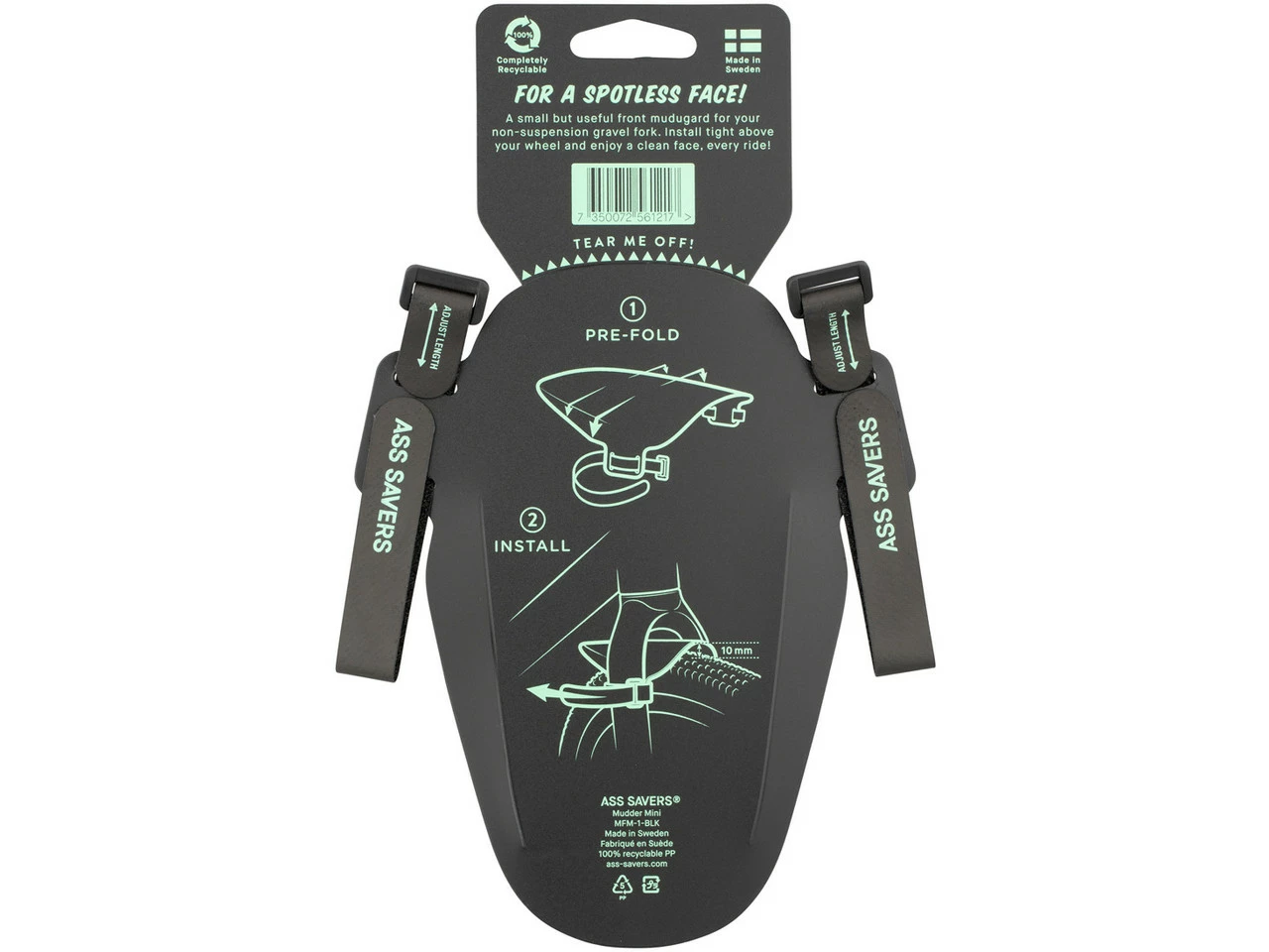 Ass-savers Mudder Mini Schutzblech 4 Ass-savers Mudder Mini Schutzblech - Image 2