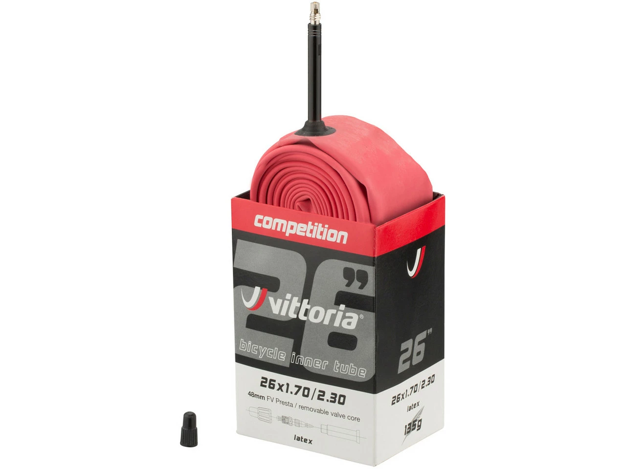 Vittoria Competition Latex Schlauch Für 26" 3 Vittoria Competition Latex Schlauch Für 26"