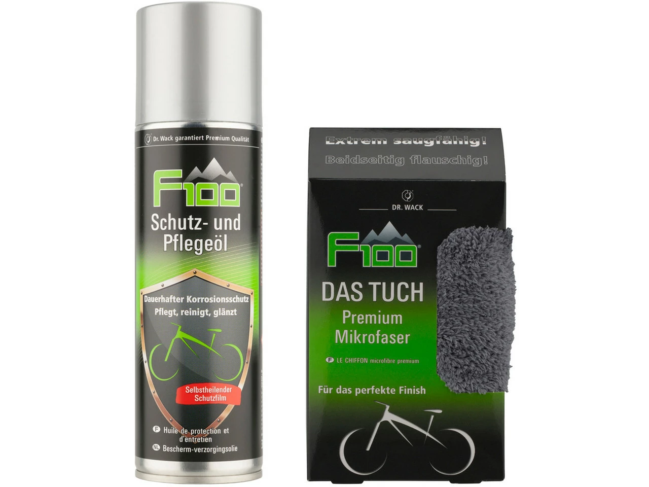 Dr. Wack F100 Fahrradpflege Set 3 Dr. Wack F100 Fahrradpflege Set