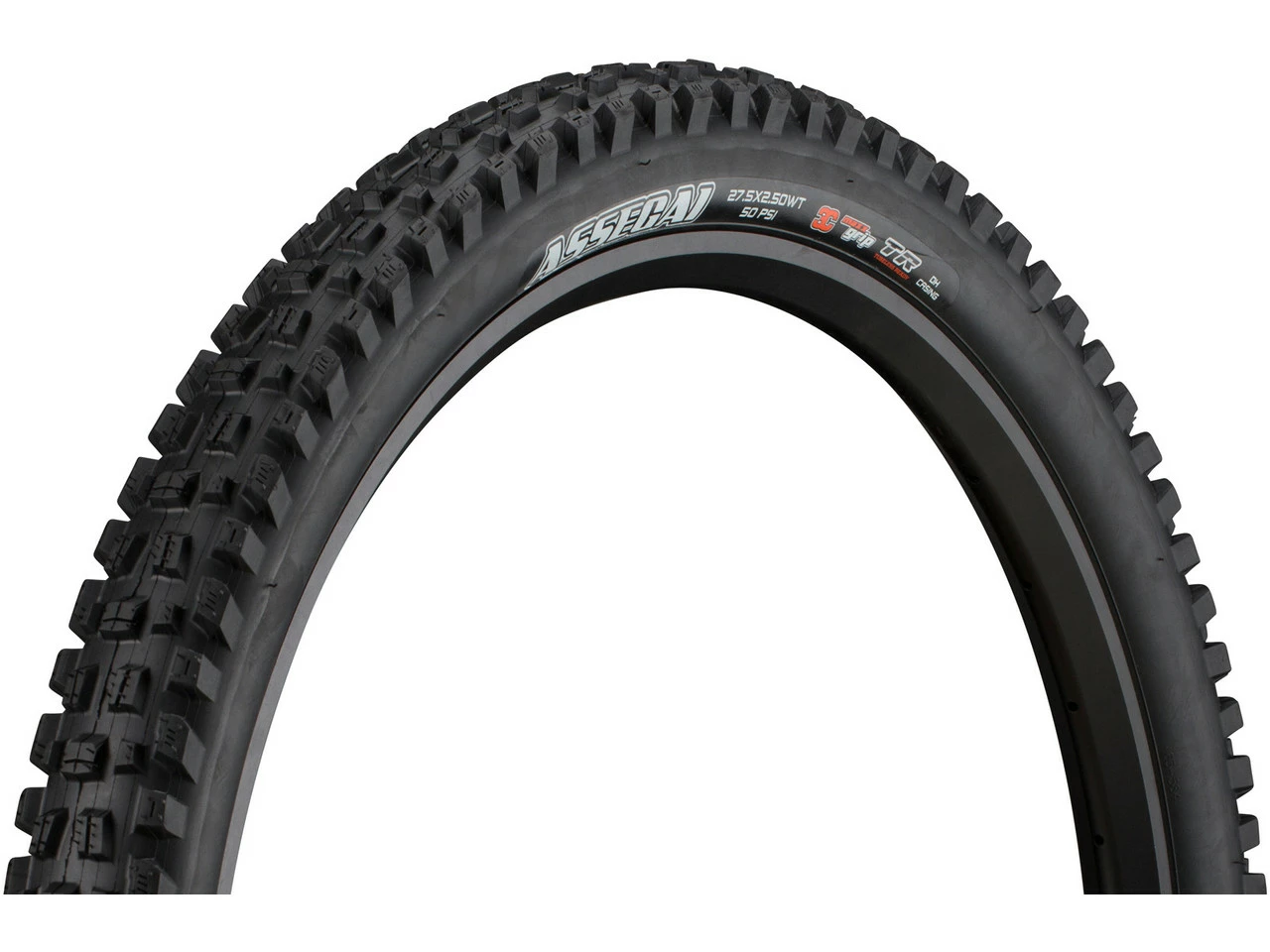 MAXXIS Assegai 3C MaxxGrip Downhill WT TR 27,5" Faltreifen 2er Set 4 MAXXIS Assegai 3C MaxxGrip Downhill WT TR 27,5" Faltreifen 2er Set - Image 2