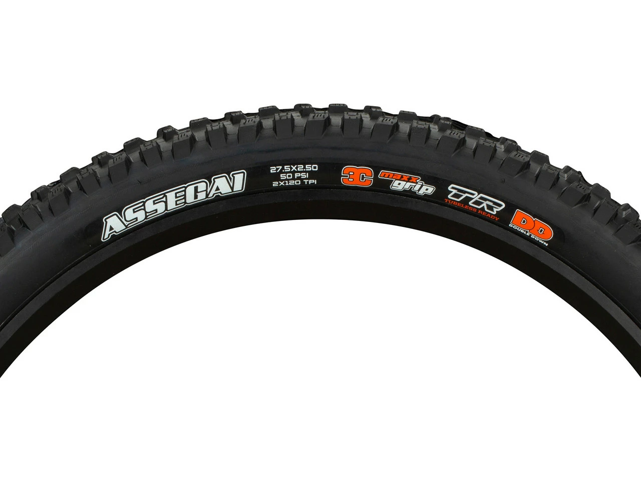 MAXXIS Assegai 3C MaxxGrip DD WT TR 27,5" Faltreifen 2er Set 5 MAXXIS Assegai 3C MaxxGrip DD WT TR 27,5" Faltreifen 2er Set - Image 3