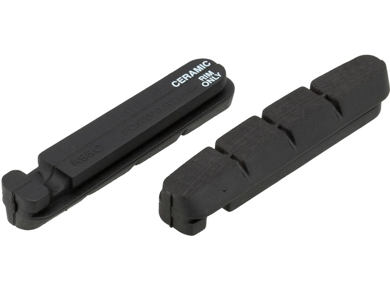 Shimano Bremsgummis R55C Dura-Ace, Ultegra, 105 Für Keramikfelgen - 2 Paar 3 Shimano Bremsgummis R55C Dura-Ace, Ultegra, 105 Für Keramikfelgen - 2 Paar