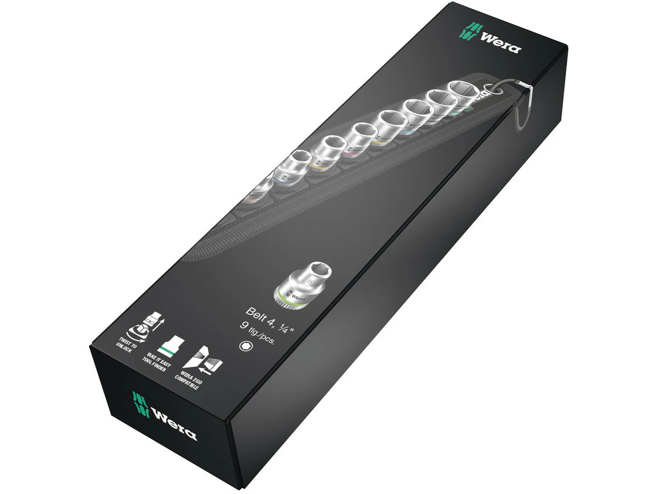 Wera Belt A 4 Zyklop Steckschlüsseleinsatz-Satz 5 Wera Belt A 4 Zyklop Steckschlüsseleinsatz-Satz - Image 3