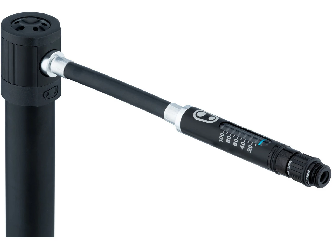 Crankbrothers Klic HV Minipumpe Mit CO2-Adapter Und Manometer 6 Crankbrothers Klic HV Minipumpe Mit CO2-Adapter Und Manometer - Image 4