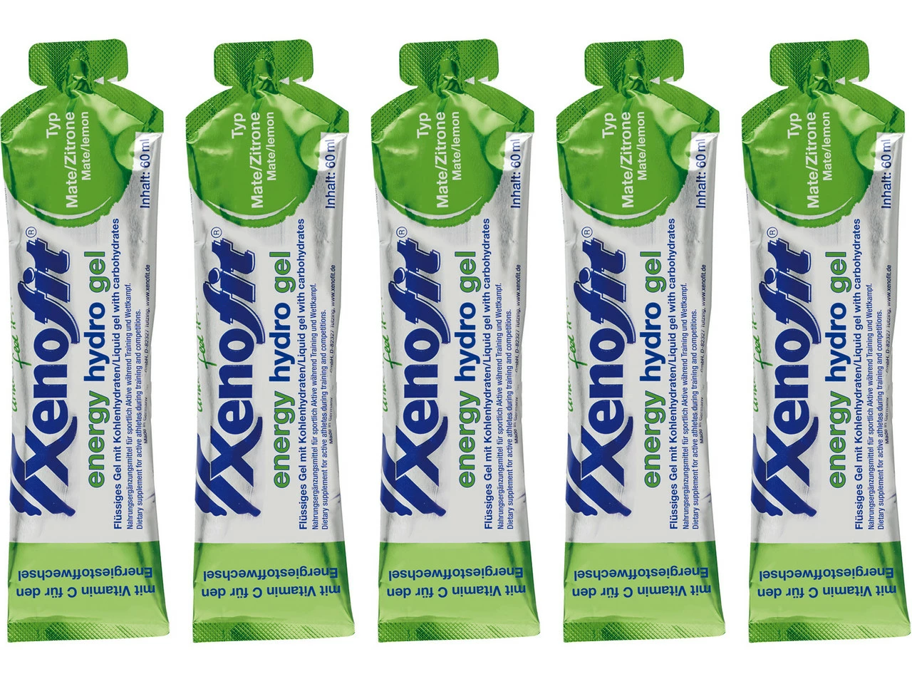 Xenofit Energy Hydro Gel - 5 Stück 3 Xenofit Energy Hydro Gel - 5 Stück