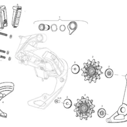 SRAM Ersatzteile Red / Force ETap AXS Schaltwerk