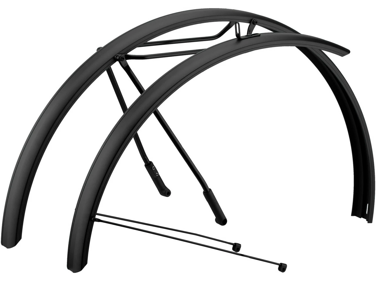 Hebie Alumee Schutzblech-Gepäckträgersystem Set VR + HR 3 Hebie Alumee Schutzblech-Gepäckträgersystem Set VR + HR