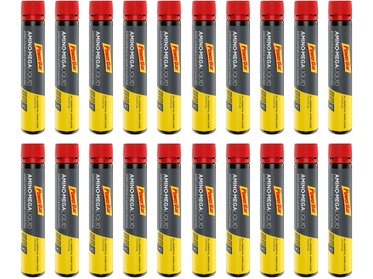 Powerbar Amino Mega Liquid Ampullen - 20 Stück 3 Powerbar Amino Mega Liquid Ampullen - 20 Stück