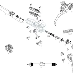 SRAM Ersatzteile G2 RSC (A1) Bremshebel (2020)