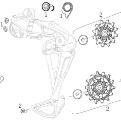 SRAM Ersatzteile NX Eagle Schaltwerk